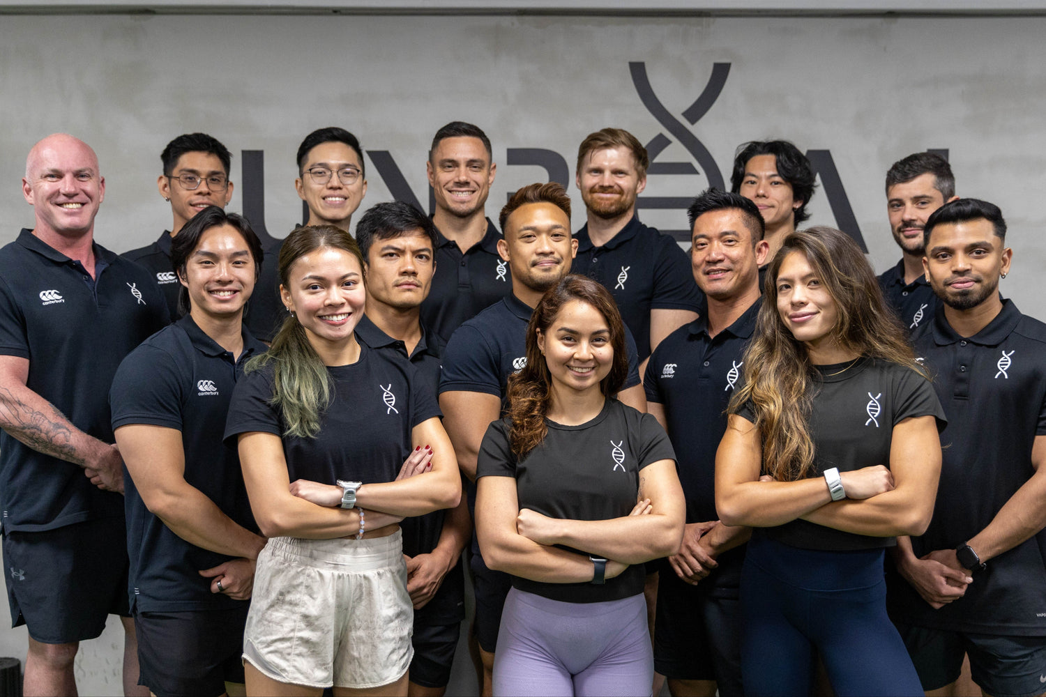 Unreal Personal Training Team of Trainers ranging from Advanced Trainees, Advanced Trainers, Elite Trainers and Senior Trainers