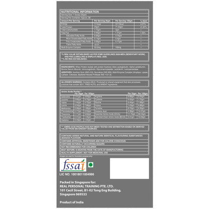 Unreal: Whey Protein Isolate Bag (1.05KG)